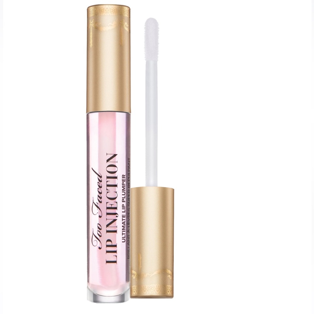 NEW Too Faced Lip Injection Ultimate Lip Plumper Clear Gloss